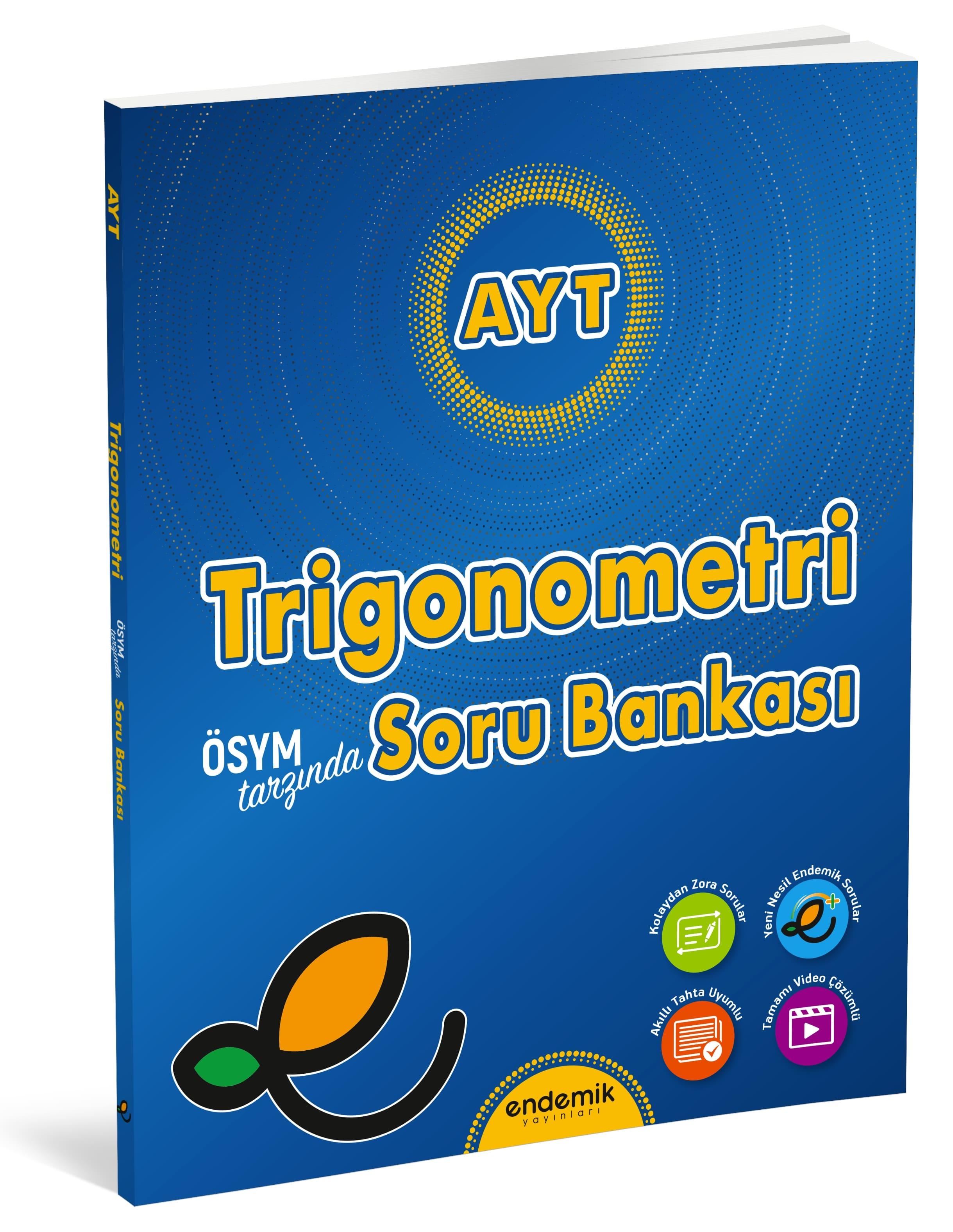 Endemik Yayınları AYT Trigonometri Soru Bankası